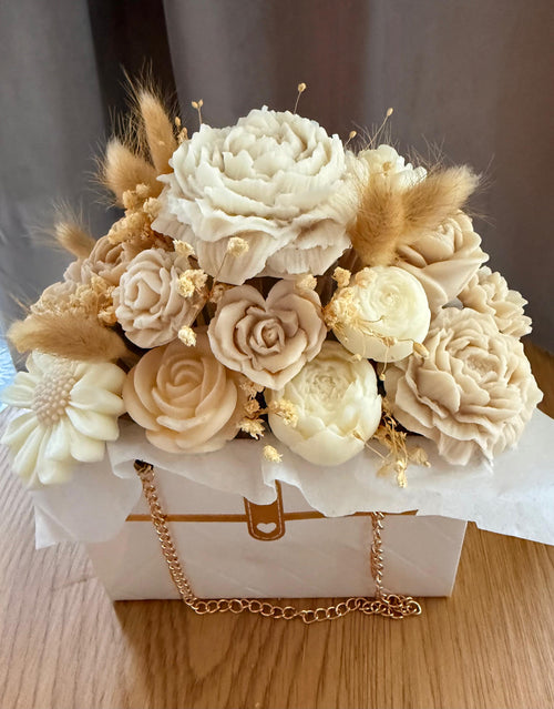 Bouquet di Fiori in Cera di Soia