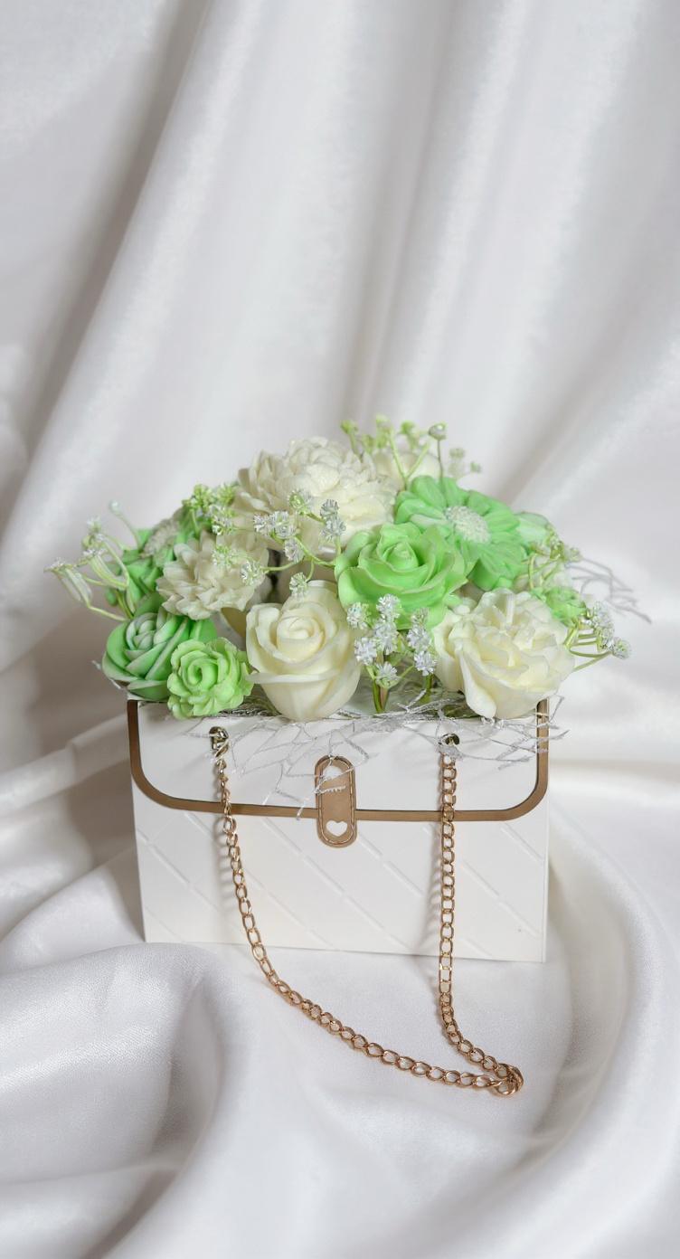 Bouquet di Fiori in Cera di Soia