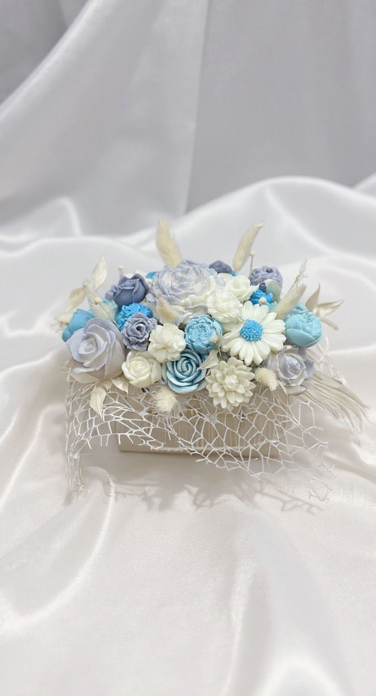 Bouquet di Fiori in Cera di Soia