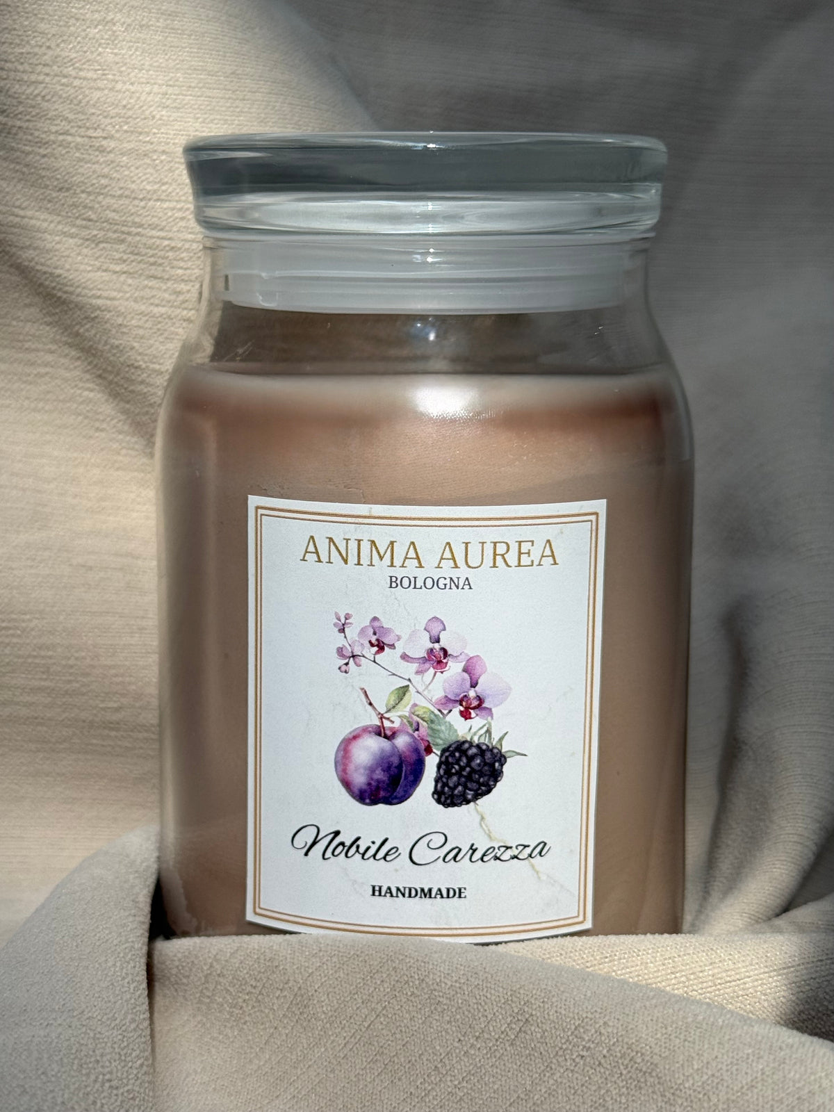 Candela Profumata Anima Aurea - Nobile Carezza