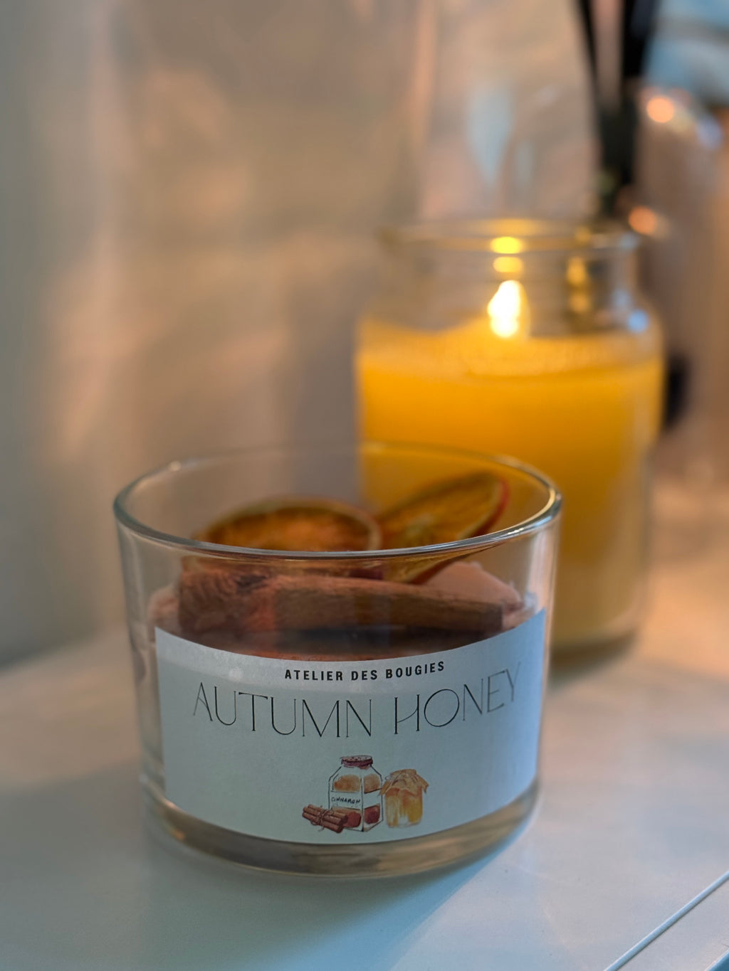 Candela Decorativa Autunnale Profumata