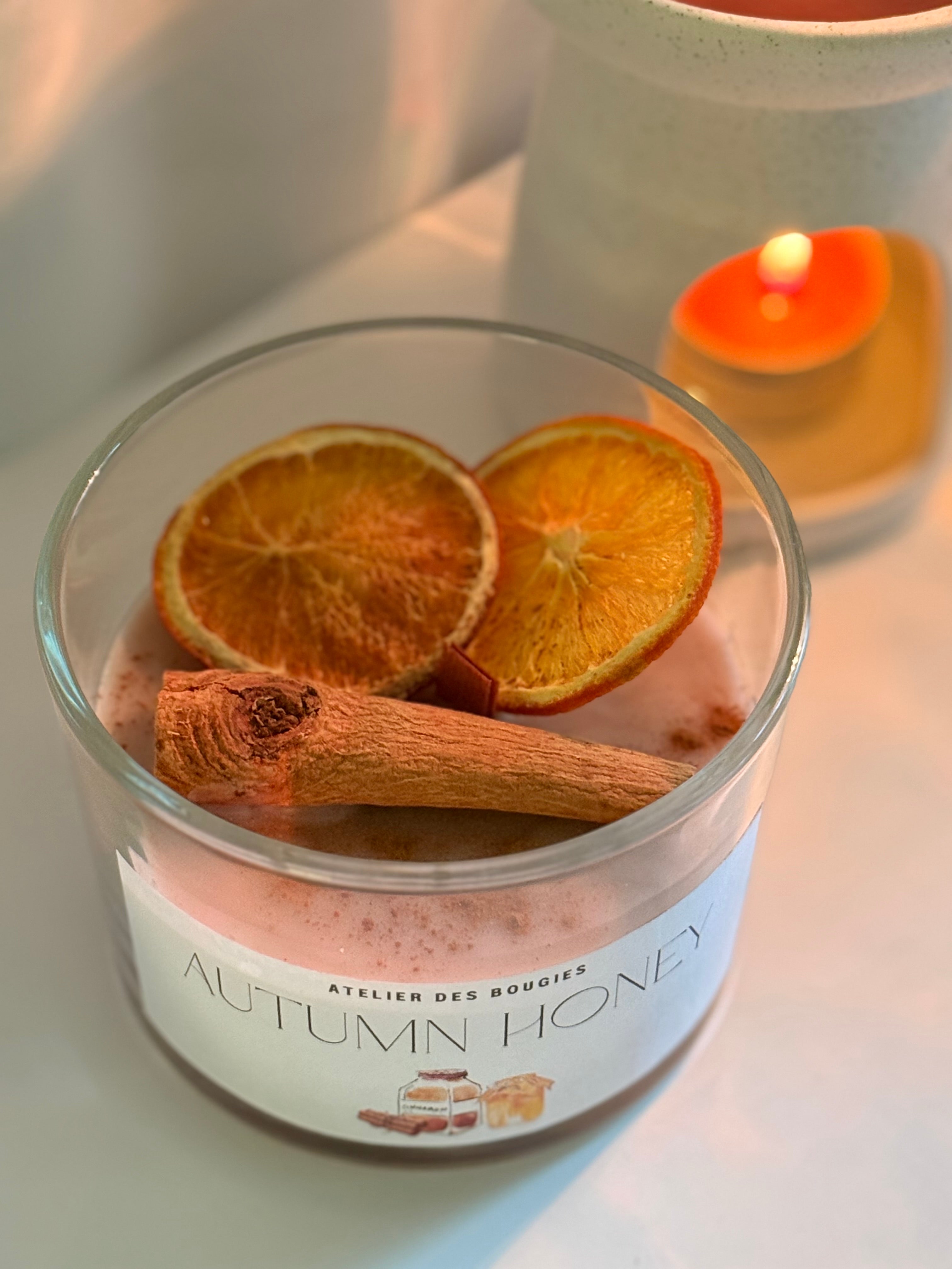 Candela Decorativa Autunnale Profumata