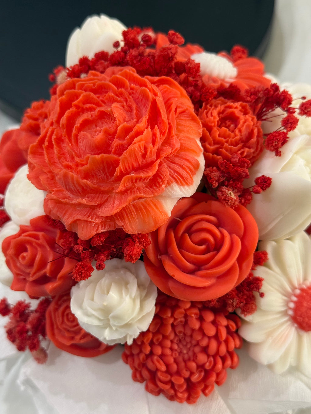 Bouquet di Fiori in Cera di Soia