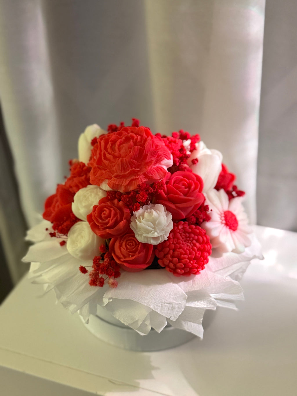 Bouquet di Fiori in Cera di Soia