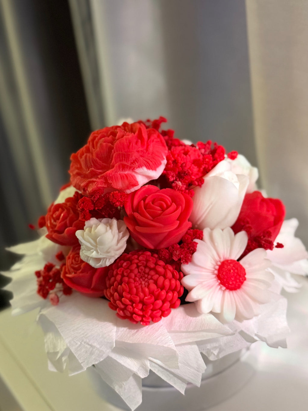 Bouquet di Fiori in Cera di Soia