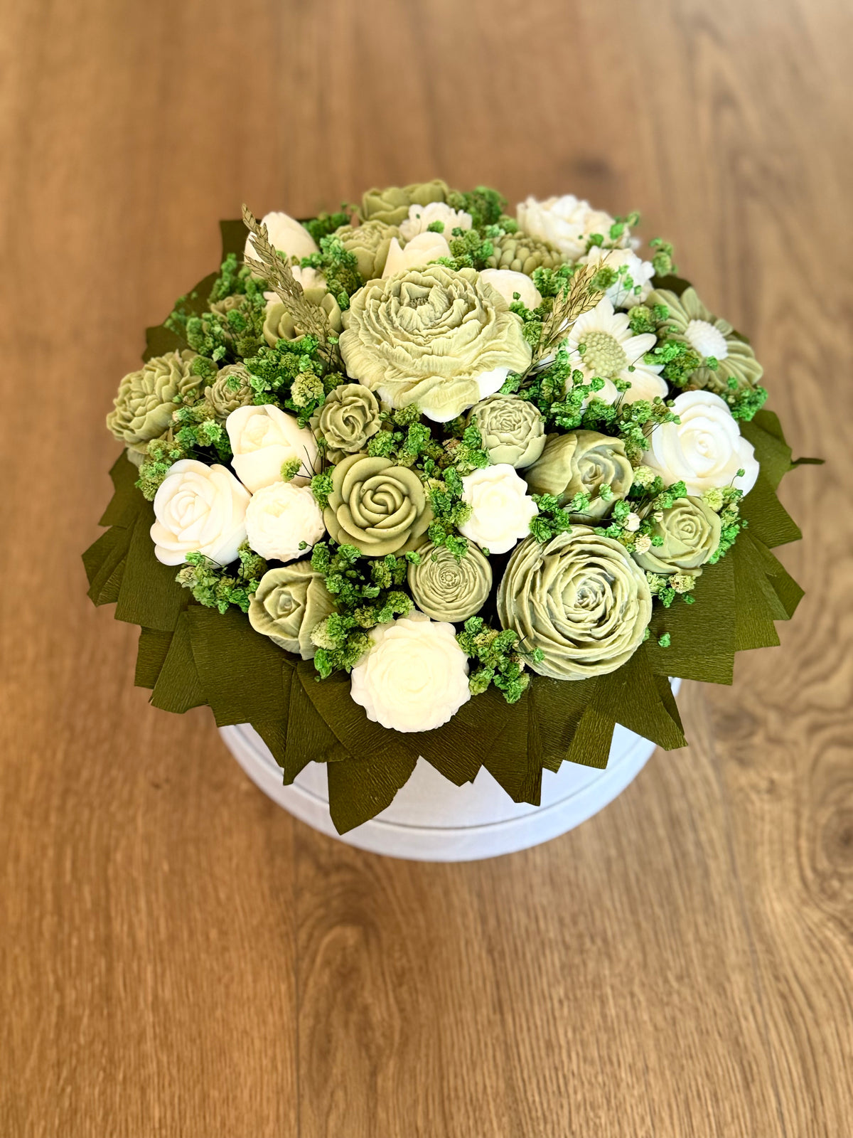 Bouquet di Fiori in Cera di Soia