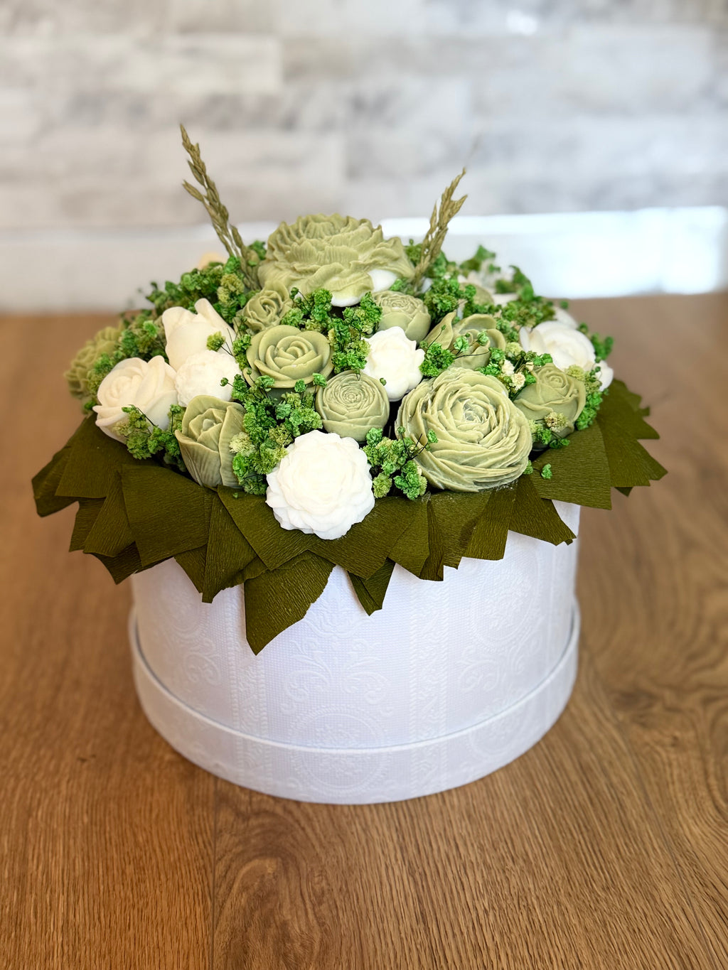 Bouquet di Fiori in Cera di Soia