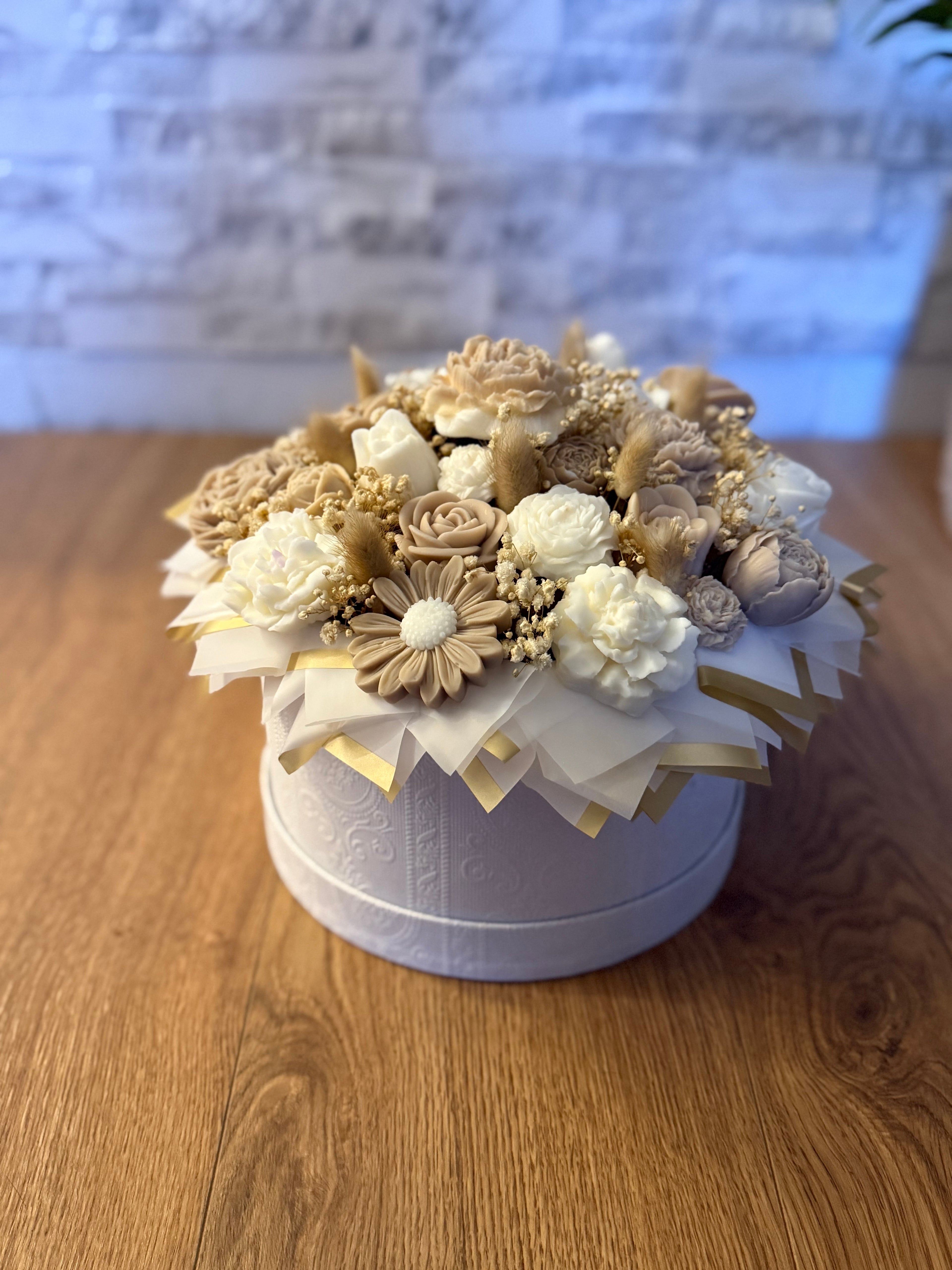 Bouquet di Fiori in Cera di Soia