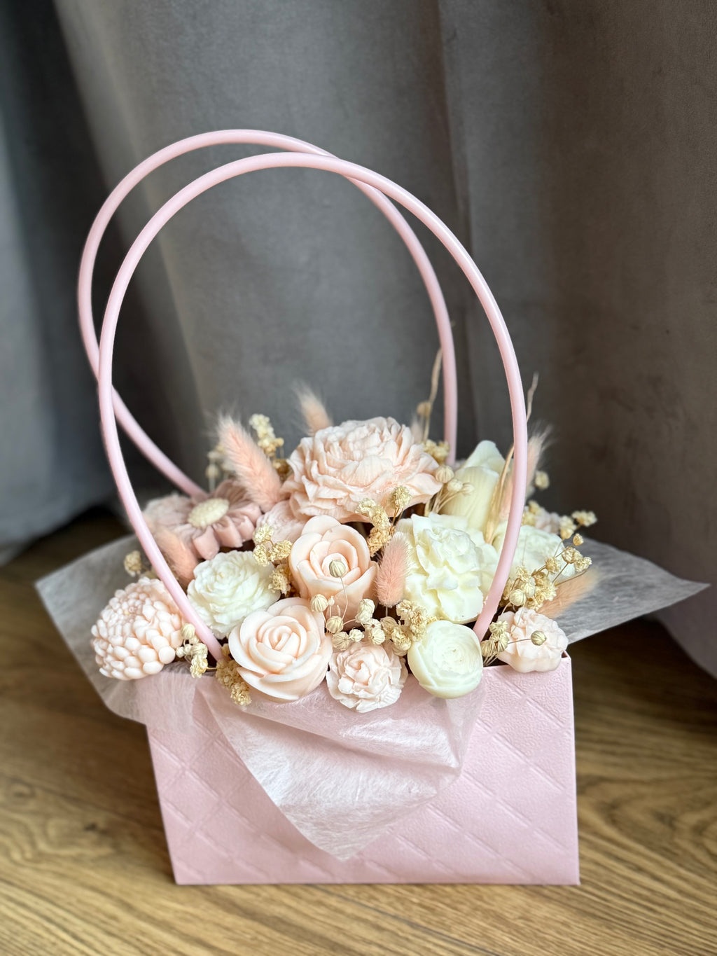 Bouquet di Fiori in Cera di Soia