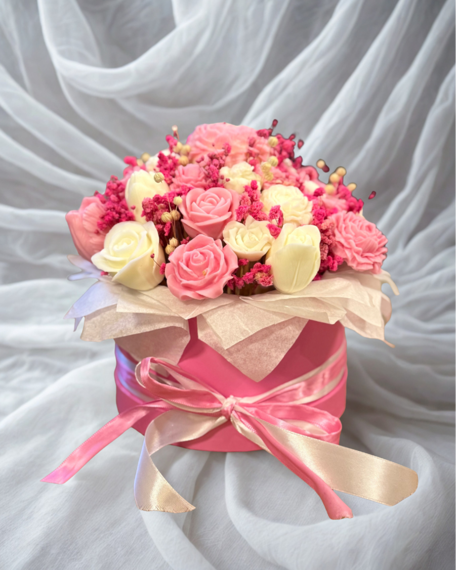 Bouquet di Fiori in Cera di Soia