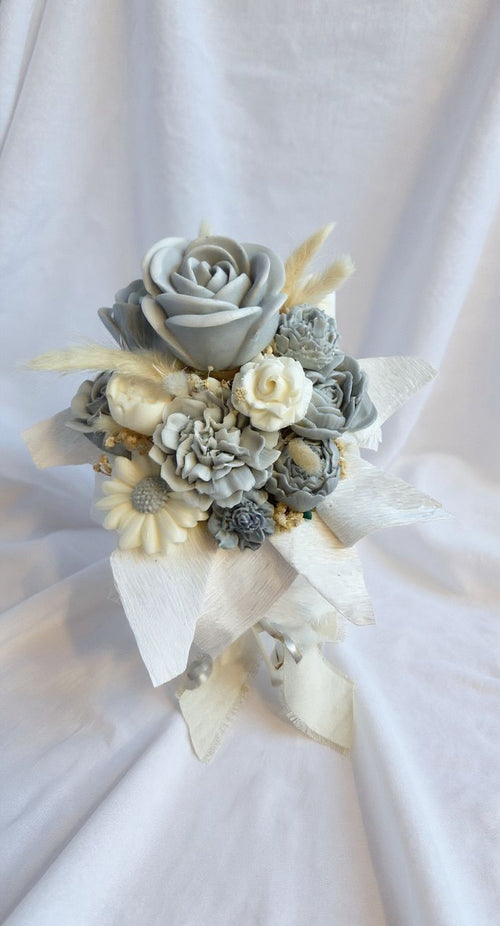 Bouquet di Fiori in Cera di Soia